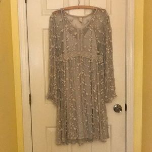 Sundance Sheer Floral Spring Dress
